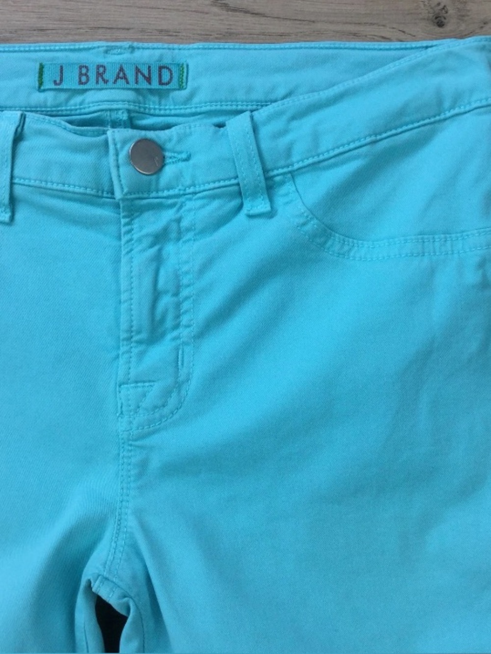 J Brand Aqua/turquoise Slim Skinny Jeans. Size 27.